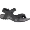 Image de Sandales Homme Merrell Sandspur Rift Strap - Noir - Dessus Synthétique - Fermeture Scratch