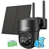 Image de Xega 3G/4G LTE 2K Caméra Surveillance Solaire Extérieure sans Fil 5W Panneau Solaire 9000mAh Batterie Carte SIM