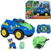 Image de Véhicule Rc Tow & Dash Chase - La Pat Patrouille - Le Film Mission Dino - SPINMASTER - A Partir De 3 Ans