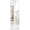 Image de GOPLUS Miroir Mural Pleine Longueur 110 cm x 38 cm Miroir rectangulaire sans Cadre avec Accessoires de Montage Mural