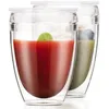 Image de Set 2 gobelets BODUM - Pavina To Go - Double paroi plastique - Couvercle hermétique - 30 cl - Transparent
