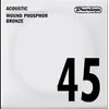 Image de Dunlop DAP45 - Corde à lunité pour guitare acoustique - Filé rond 45
