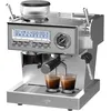 Image de Iceagle Machine à Expresso Italienne a Pompe 20 Bar Built-in Grinder Milk Frother Auto-Cleaning 2050W (Silver)-1.6L