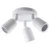 Image de Spot LED en saillie Triple Orientable BLANC pour ampoule GU10 - SILAMP