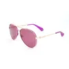 Image de Lunettes de soleil - Polaroid - 6069J5G/LA - Doré/Rose - Forme Aviator - Protection UV 3
