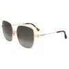 Image de Lunettes de Soleil - JIMMY CHOO - KORI/G/SK - Métal - 06J GOLD HAVANA - Femme
