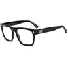 Image de Lunettes de Vue DSQUARED2 D2 0037 53/18/145 2M2 BLACK GOLD ACETATE FRAMES MAN DSQUARED2 D2 0037 BLACK GOLD Optical