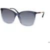 Image de Lunette de soleil - Jimmy Choo - Femme - Carrée - Bleu - Métal/Acétate