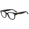 Image de Lunettes de Vue DSQUARED2 D2 0074 52/20/145 807 BLACK ACETATE FRAMES MAN DSQUARED2 D2 0074 BLACK Optical frames 52
