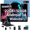 Image de ZIOVO 10.1 Tablette Android 15 - 30GB RAM + 128GB (extensible à 512GB) - 8000 mAh - Widevine L1 - 2-en-1 Bleu
