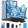Image de DEERTIME Tablette Tactile 10.1  - Android 15 - 30GO RAM +64GO ROM (512GO TF) - Widevine L1 - Octa-Core - 6000mAh (Bleu)