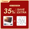 Image de DOKIO Panneau Solaire Pliable 100W Monocristallin kit avec 2 Support
