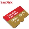Image de Carte Mémoire 128Go microSDXC SanDisk Extreme avec Performances Applicatives A2 jusquà 190 Mo/s Read Classe 10 U3 V3