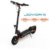 Image de Trottinette électrique Joyor T6 pour adultes 600 W 10 pouces tout-terrain avec batterie 48 V 18 Ah autonomie 70 km   Noir