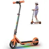 Image de Trottinette Électrique Enfant 6’’ K2Pro-Autonomie 9km-3 Vitesses (5/10/16 km/h)-150W-26 Ah-LED Multicolores-For kid 6-12 ans-Orange