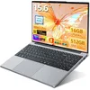 Image de Moacreto 15.6 inch laptop with Office 365 16GB RAM 1TB SSD Celeron N95 laptop 1920 x 1080 FHD WiFi5 laptop with touch ID backlit