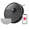 Image de Roborock Q7 M5 Set Aspirateur Robot Laveur 10000 Pa Double Anti-emmêlement Navigation avec LiDAR PrécisAPP Noir