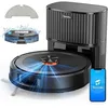 Image de aspirateur robot laveur sans fil poil d animaux Aspirateur lave de sol 2600mAH/120Min WiFi/Application/Télécommande