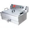 Image de Friteuse électrique - Valgus - 3000W - 30L - Acier inoxydable - Thermostat ajustable 50-190°C