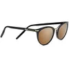 Image de Serengeti Elyna Lunettes de Soleil Girls Shiny Black/Mineral Polarized Drivers Gold Medium/Large