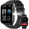 Image de FeipuQu Montre connectée Homme Femme 100 Modes de Sport SmartWatch de Fitness Tracker Podometre Cardio étanch pour Android IOS NOIR
