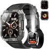 Image de Blackview Montre Connectée Homme Militaire 2.01 Hybride Lunette Smartwatch Appels Bluetooth Lampe de poche Boussole 900 mAh