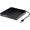 Image de Lecteur CD-DVD Externe USB 3.0 Graveur DVD Externe CD Enregistreur Portable RW-ROM Mince Transmission Rapide Câble USB Intégrée A62