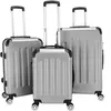 Image de Set de 3 Valises Rigides Légeres à 4 roulettes 57cm+ 67cm + 78cm Gris