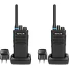 Image de Retevis P1 Talkie Walkie Professionnel Digital Talkie Walkie Longue Portée Relais Superhétérodyne2500mAh Alarme durgence(2Pcs)