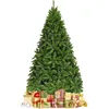 Image de GOPLUS Sapin de Noël Artificiel 180CM1250Branches en PVC IgnifugeBase en MétalOuverture AutomatiqueArbre de Noël pour