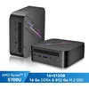 Image de Blackview MP100 Mini PC Ryzen 5 7430U 16Go 512Go Win 11 Pro   Silencieux & Rapide   4K Triple Écran WiFi 6 Bureautique