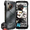 Image de Blackview BL7000 Smartphone robuste 5G 678 2.4K 120Hz 8Go (+ext16Go)/256Go 7500mAh 50MP NFC Noir + W70 Pro