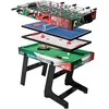 Image de Table multi-jeux 4 en 1 HLC - perche télescopique - billard foot ping-pong hockey glisse - interaction parent-enfant