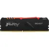Image de Kingston FURY Beast RGB 8GB 3200MT/s DDR4 CL16 Mémoire Kit pour PC Module Simple KF432C16BBA/8
