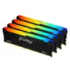 Image de Kingston Fury Beast RGB - 4 x 8 Go (32 Go) - DDR4 3200 MHz - CL16