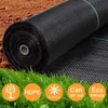 Image de Toile bache de paillage tissée anti-mauvaises herbes Toile de paillage tissée 3x10m