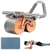 Image de Rouleau Abdominal - ORANGE - Ab Roller - Rebond Automatique - Stabilité Améliorée - Confort EVA
