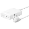 Image de Chargeur secteur GaN 4 ports USB-C® Belkin BoostCharge Pro 200 W Blanc avec cordon dalimentation 15 m