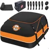 Image de Sac De Toit Voiture-Sailnovo-600LCoffre De Toit Voiture PliableÉtanche Tissu d’Oxford et ZipConvient avec/sans Barres de Toit