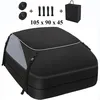 Image de Sac de Toit Voiture - TOOLUCK - 450L - 1000D Tissu dOxford et PVC - Coffre De Toit Souple pour Voyage Résistant Aux Intempéries