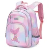 Image de Sac À Dos Cartable pour Enfants Filles Sac décole Cartable Maternelle Mignon de Dessin Animé Multi Compartiments Tissu Oxford
