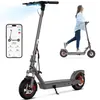 Image de Trottinette Électrique HY-B20 450W-Double Suspension Batterie 36V 10.4Ah Autonomie 42km 10 Alu Pliable LCD APP-Gris Foncé