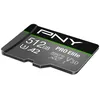 Image de Carte mémoire PNY U3 PRO ELITE - 512 Go - MicroSDXC - Classe 3 (U3)
