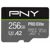 Image de Carte mémoire flash PNY PRO Elite 256 Go - A2 / Video Class V30 / UHS-I U3 / Class10 - microSDXC UHS-I