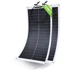 Image de ECO-WORTHY Panneau Solaire Souple 200W 12V Monocristallin Flexible Pour Camping-Car Camper Van Bateaux et Autres Surfaces
