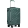 Image de Supercase Valise de Voyage Rigide Cabine 74x48x29cm Valise Soute 4 roulettes avec Serrure TSA Valise Résistante et Pratique Vert