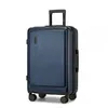 Image de Kono Valise Cabine 67x43x25.5cm Bagage en ABS+PC Valise Rigide Trolley Légère Valise de Voyage 4 roulettes avec Serrure TSAMarine