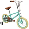 Image de Vélo pour enfants - OUKANING - 14 pouces - 3 à 4 ans - hauteur 90 - 110 cm - Vert