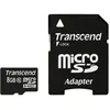 Image de TRANSCEND Premium - Carte mémoire flash (adaptateur microSDHC - SD inclus(e)) - 8 Go - Class 10 - 133x - micro SDHC
