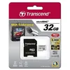 Image de Transcend TS32GUSDHC10V - JEUX VIDEO - CARTE MEMOIRE - Endurance Series Carte mémoire microSD Classe 10 32 Go